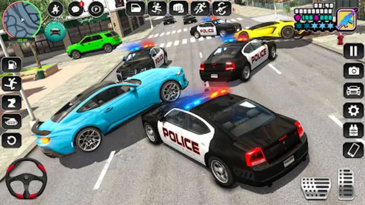 Police Thief Games Cop Sim android App screenshot 2