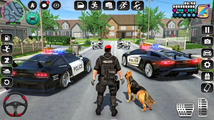 Police Thief Games Cop Sim android App screenshot 5